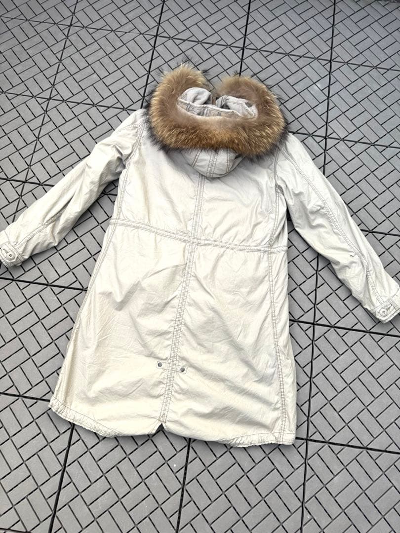 00's 希少‼︎ 新品未使用 goa Y2K ゴア モッズコート リアルファー