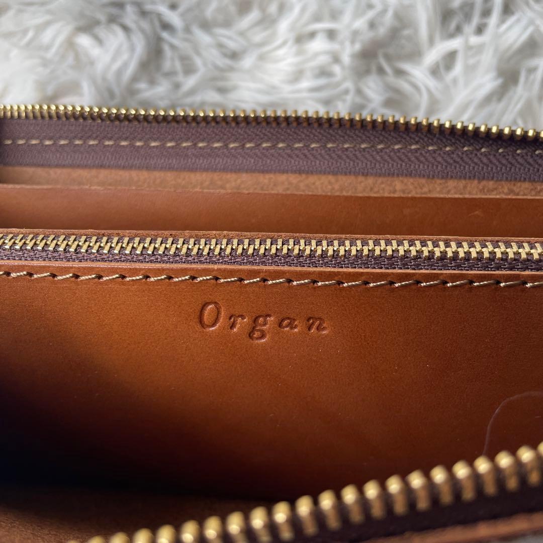 【極美品】オルガン Lジップ 長財布