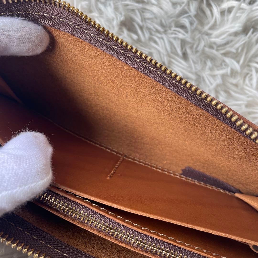 【極美品】オルガン Lジップ 長財布