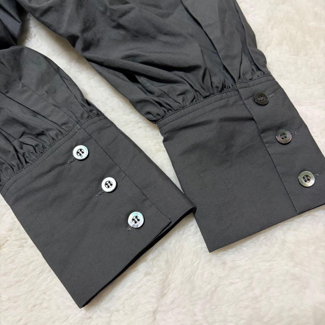 近年ウィムガゼット　タイプライターボウタイブラウスオーバーサイズドルマンスリーブ