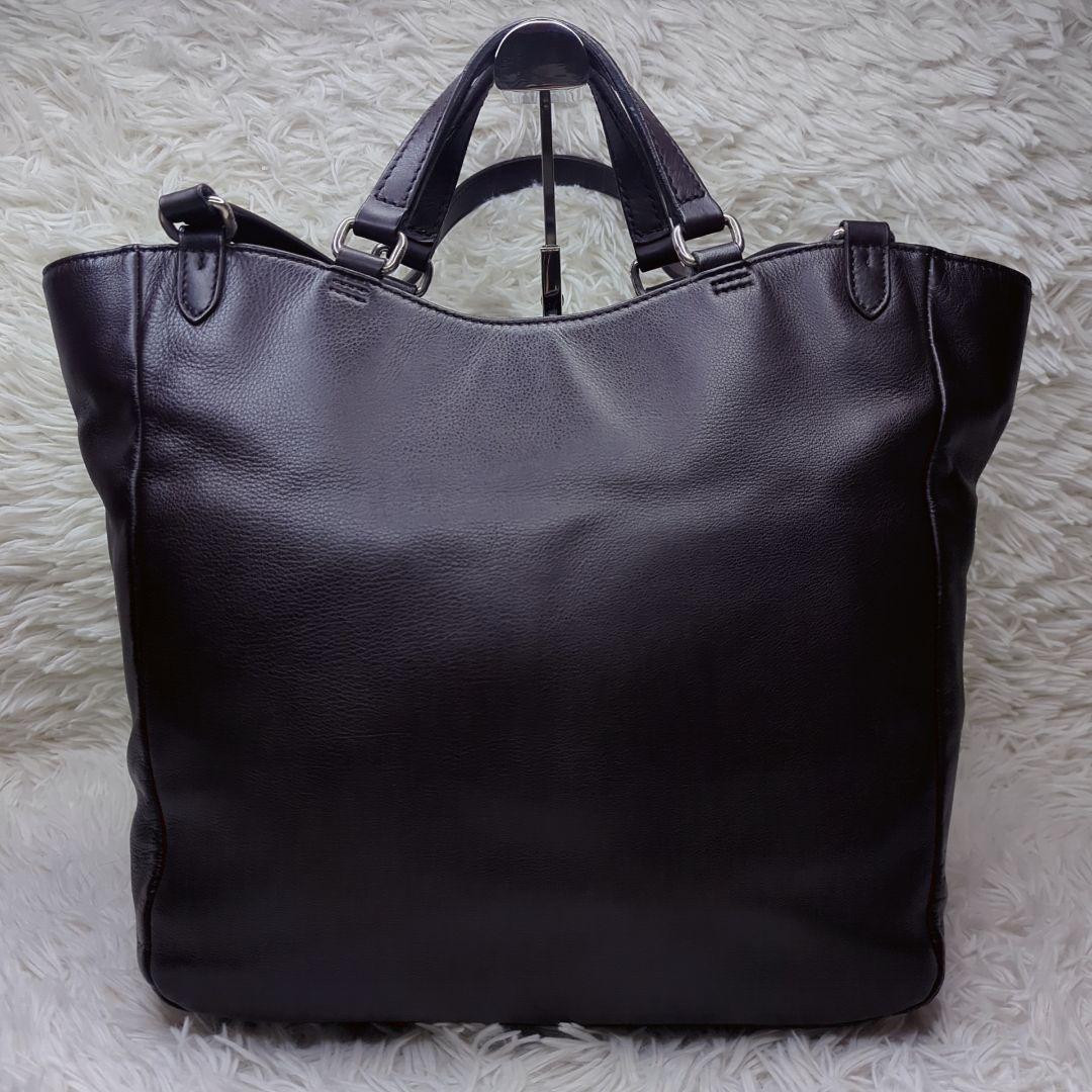 良品✨ダニエル＆ボブ チェルカトーレ ローディ レザー 茶 紫 2way A4可