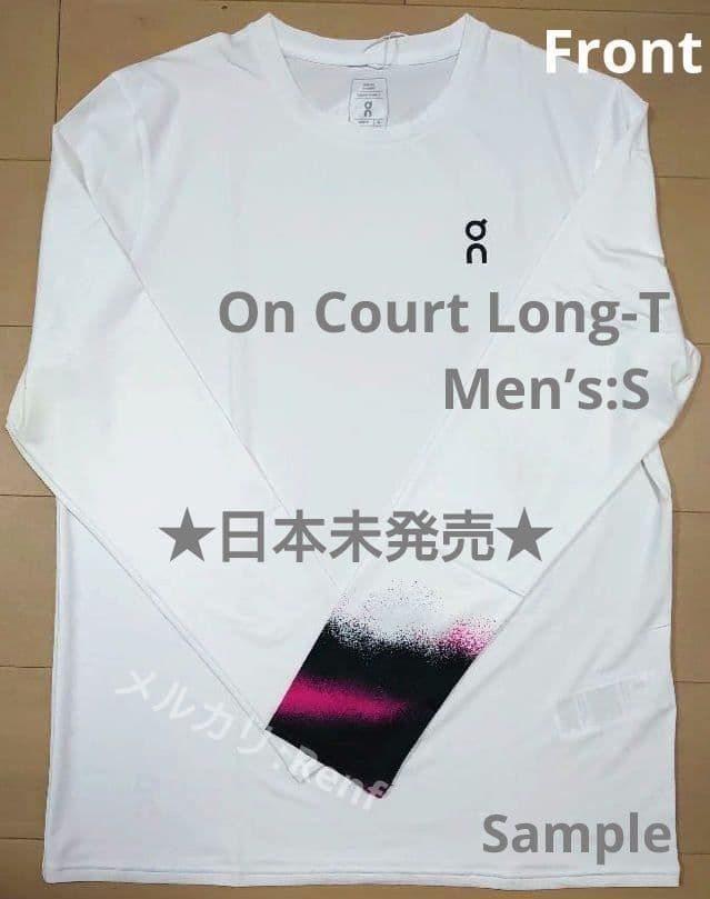 On Court Long-T テニス Men’s S White 日本未発売