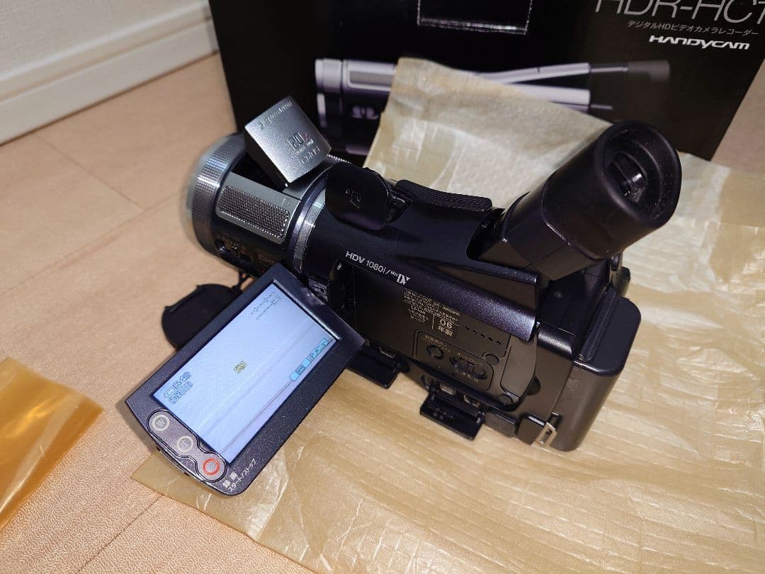 【動作OK、オマケ多数】SONY Handycam HDR-HC1