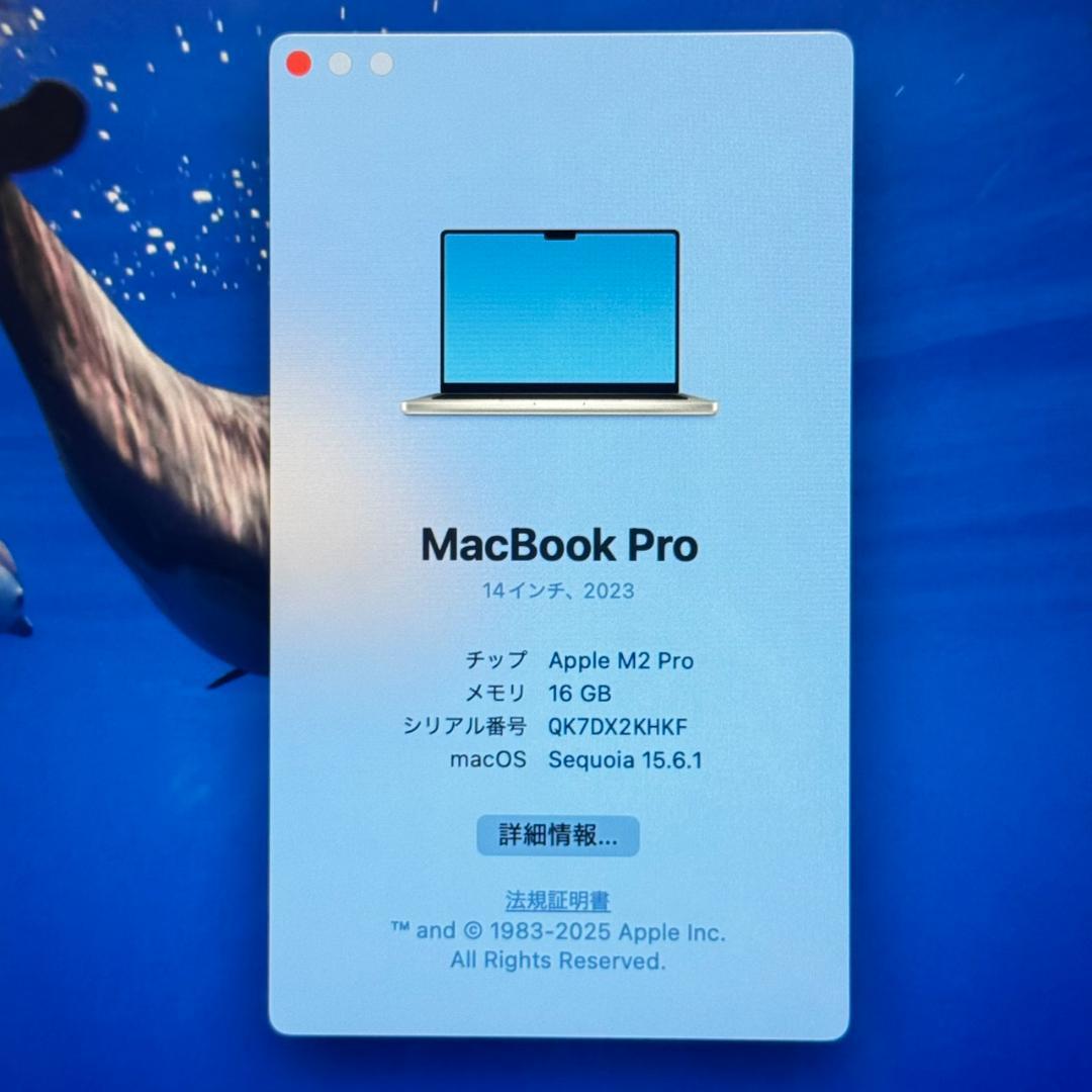 P348 美品 Apple MacBook Pro M2 14inch