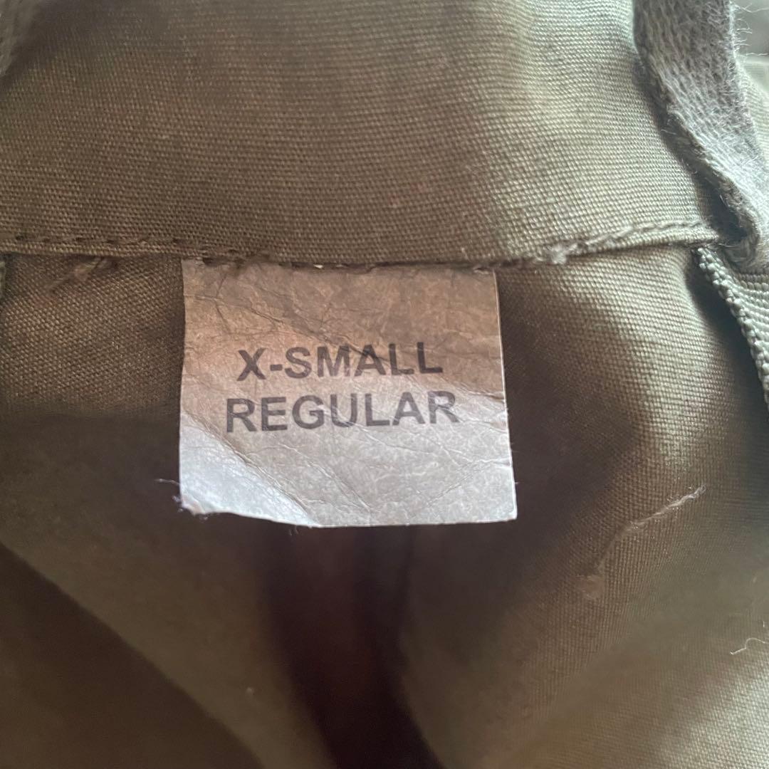 m65フィッシュテールパーカー　フルセット　XSサイズ　シェルデットストック