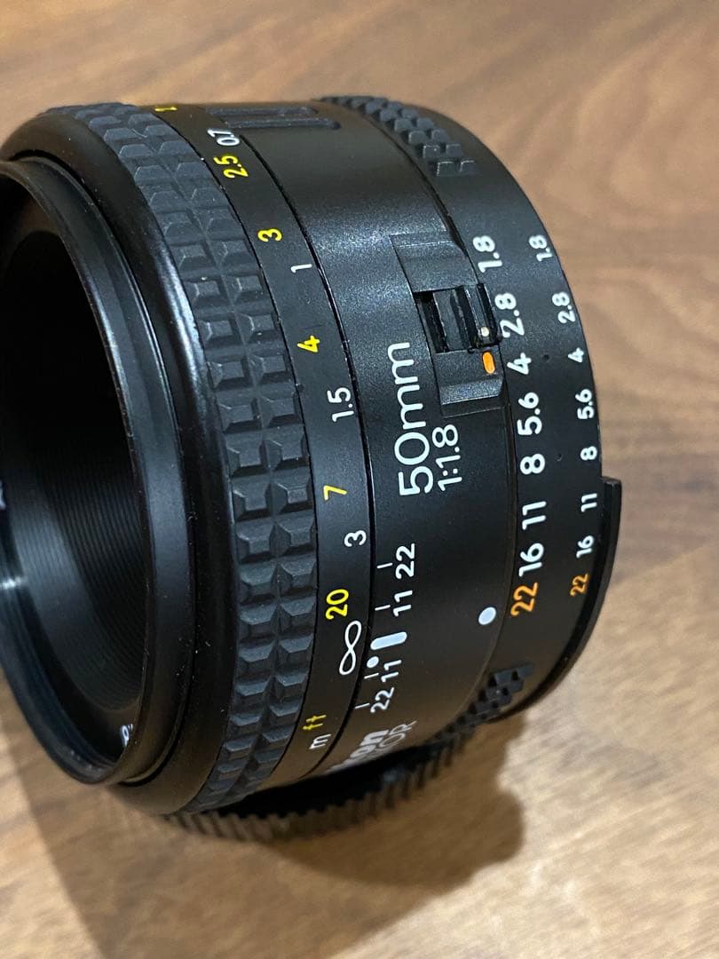 Nikon AF NIKKOR 50mm f/1.8 単焦点レンズ　比較的綺麗