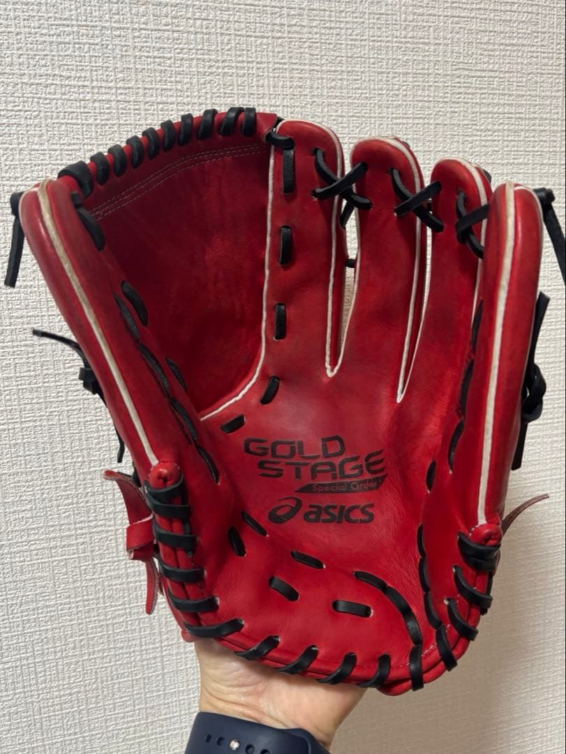 値下げ◯ アシックス　軟式オーダーグラブ　ダルビッシュ有モデル