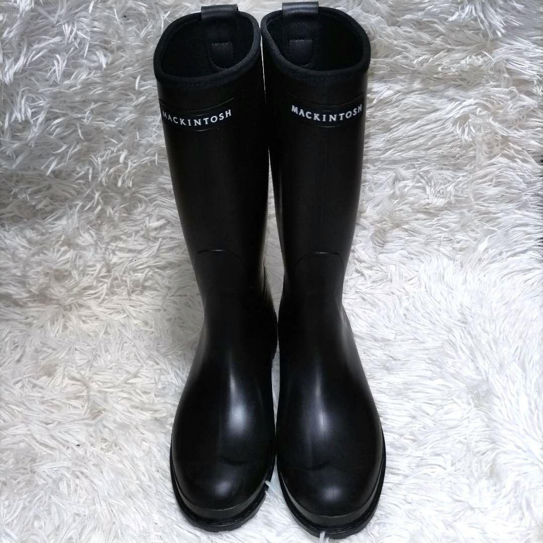 美品　マッキントッシュ　レインブーツ　ロングブーツ　大きいサイズ