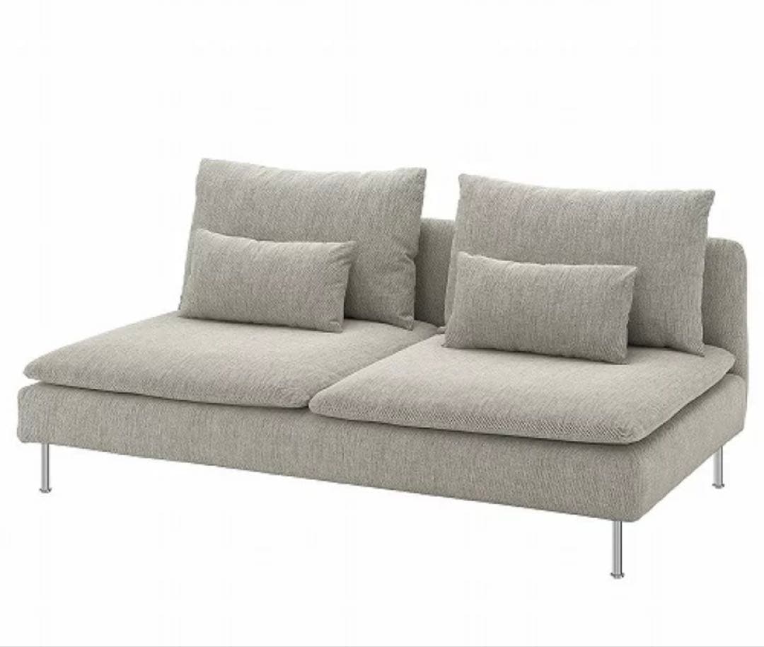 SÖDERHAMN ソーデルハムン 3人掛けソファ　ベージュ／ブラウン