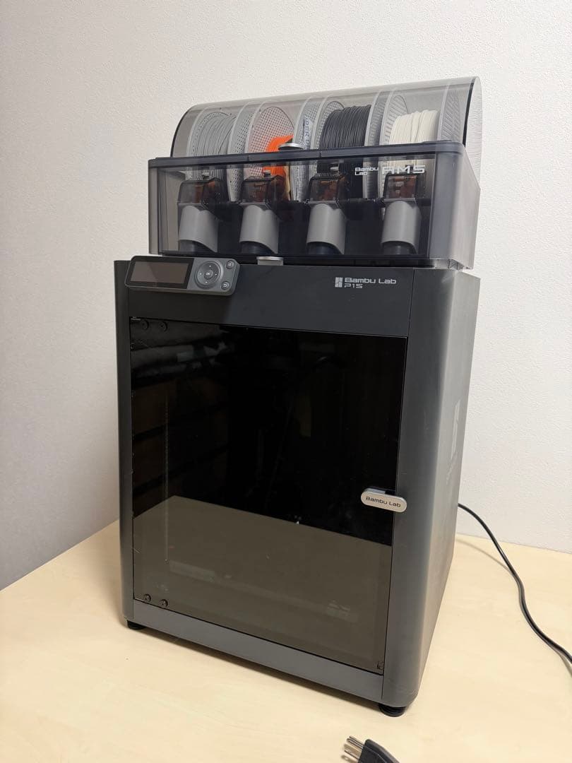 もっさん Bambu Lab の高性能3Dプリンター P1S（AMS付き）