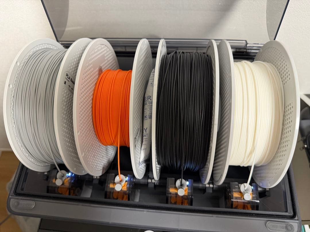 もっさん Bambu Lab の高性能3Dプリンター P1S（AMS付き）