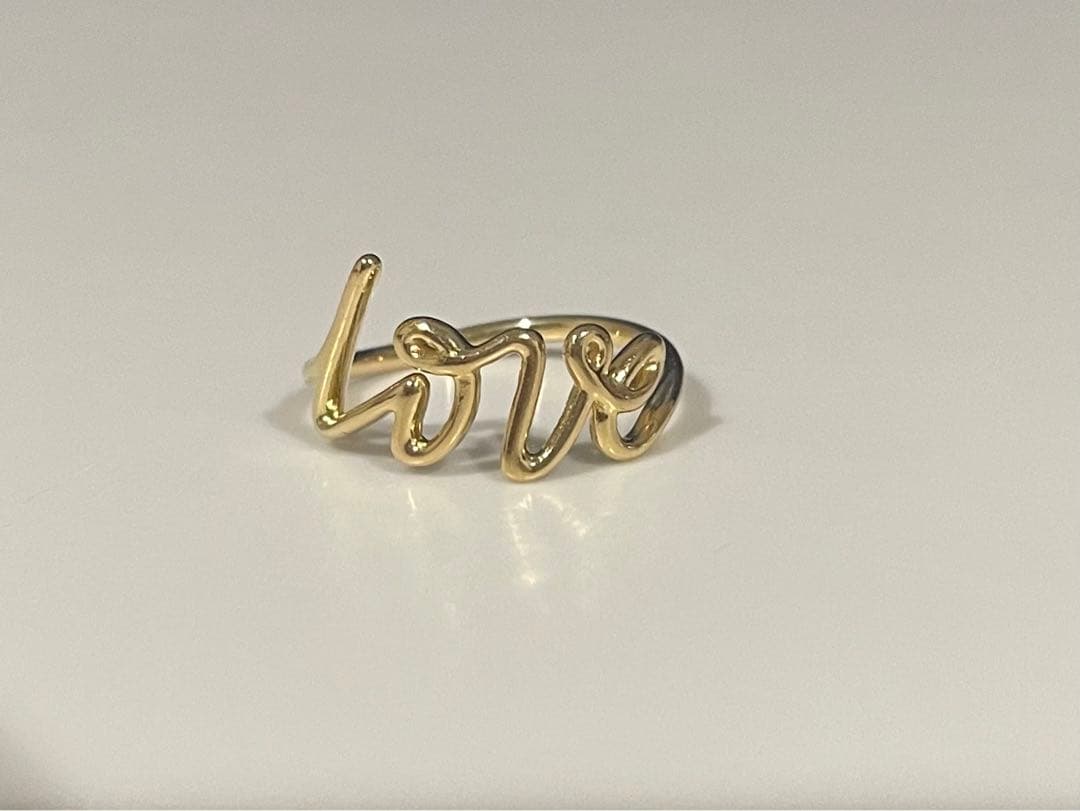 TIFFANY & CO. ラブリング スモール 13号 イエローゴールド