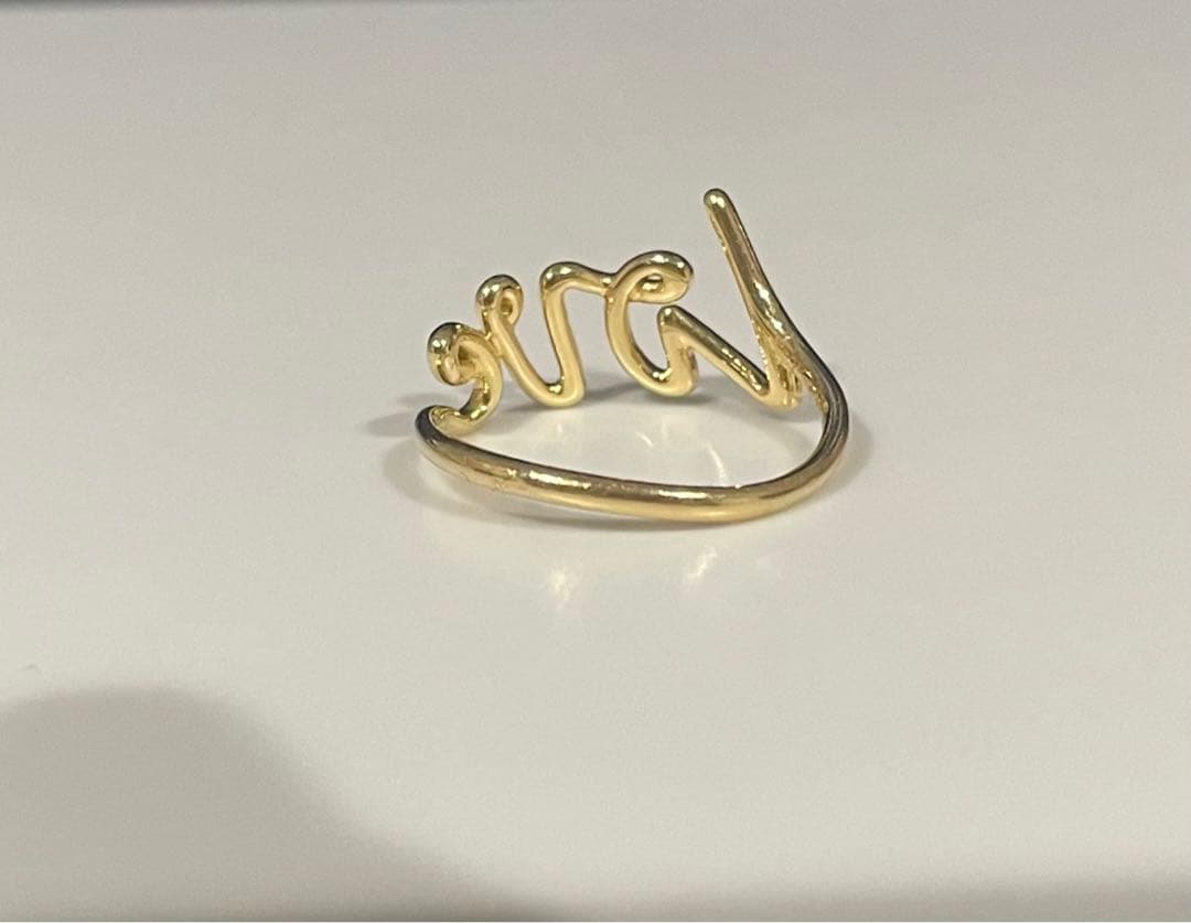 TIFFANY & CO. ラブリング スモール 13号 イエローゴールド