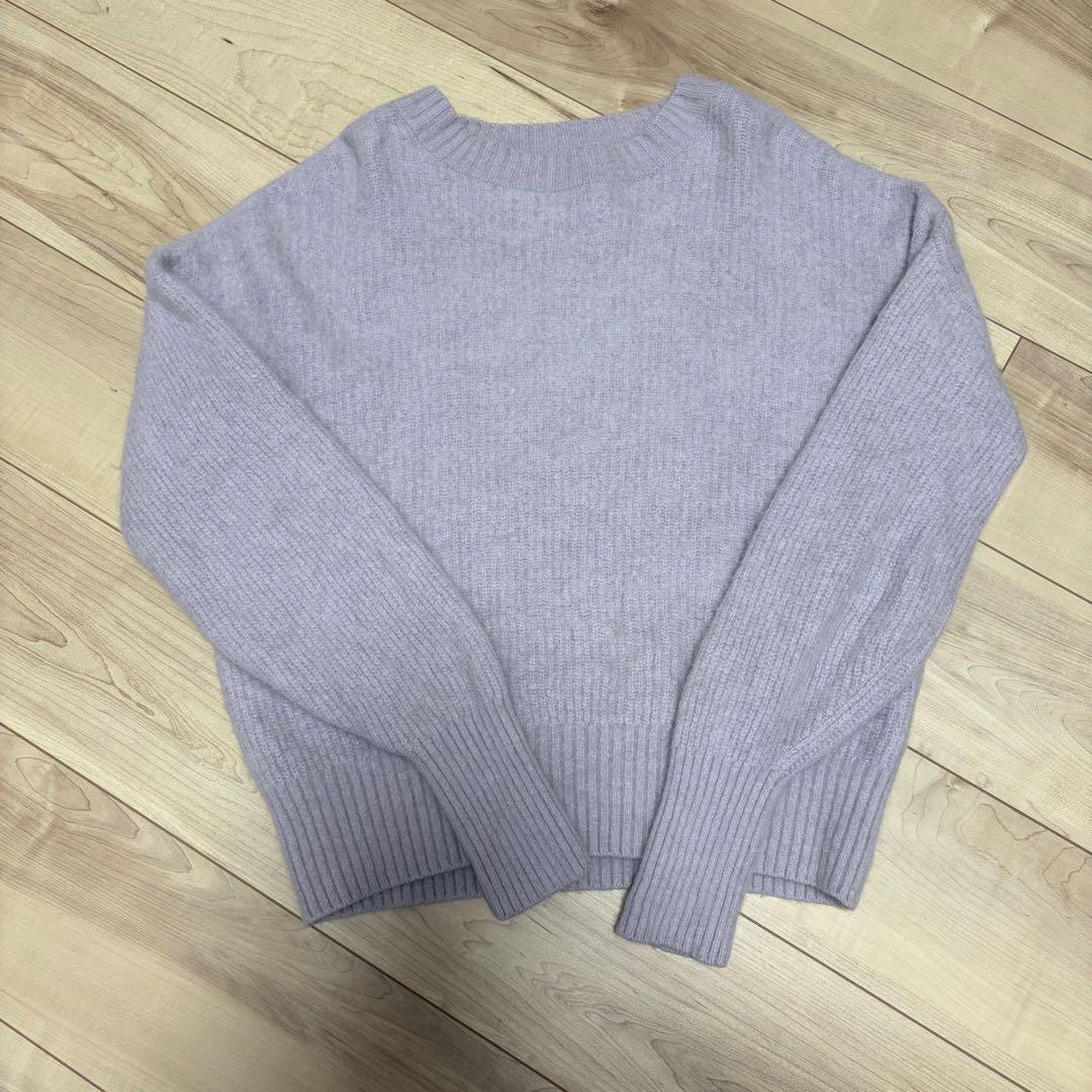 Whim Gazette ファー ニット ふわふわプルオーバー