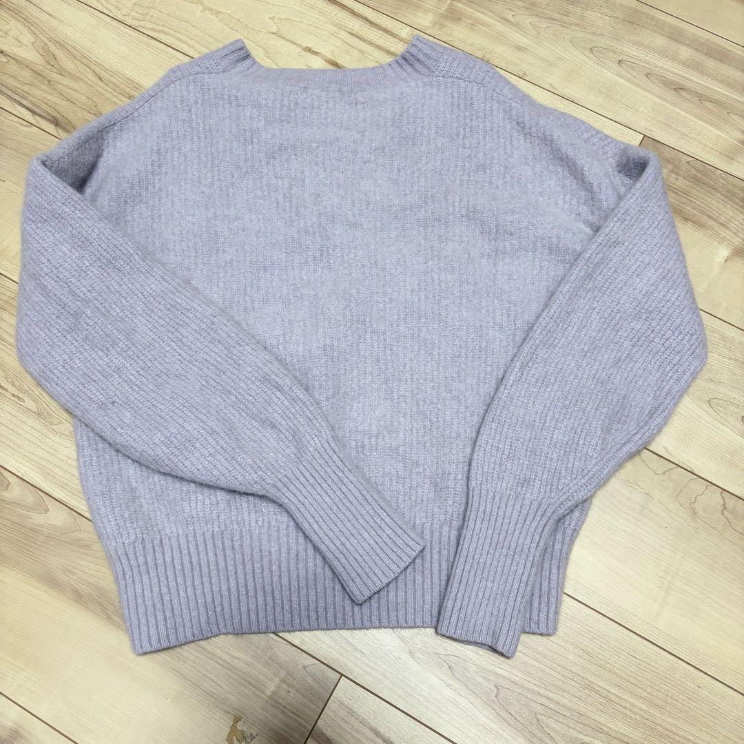 Whim Gazette ファー ニット ふわふわプルオーバー