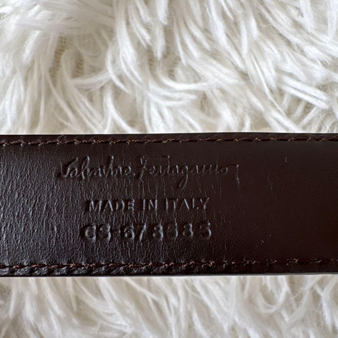 サルヴァトーレフェラガモ FERRAGAMO ダブルガンチーニ　ベルト