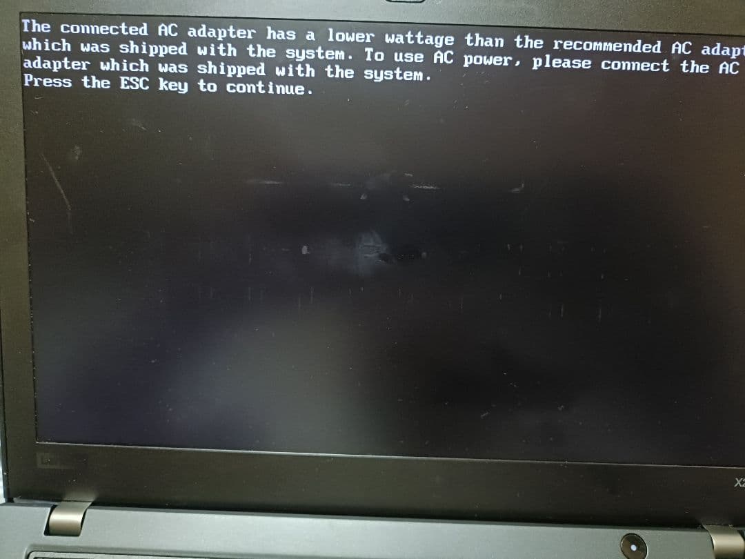 m*.様 THINKPAD X280　ジャンク