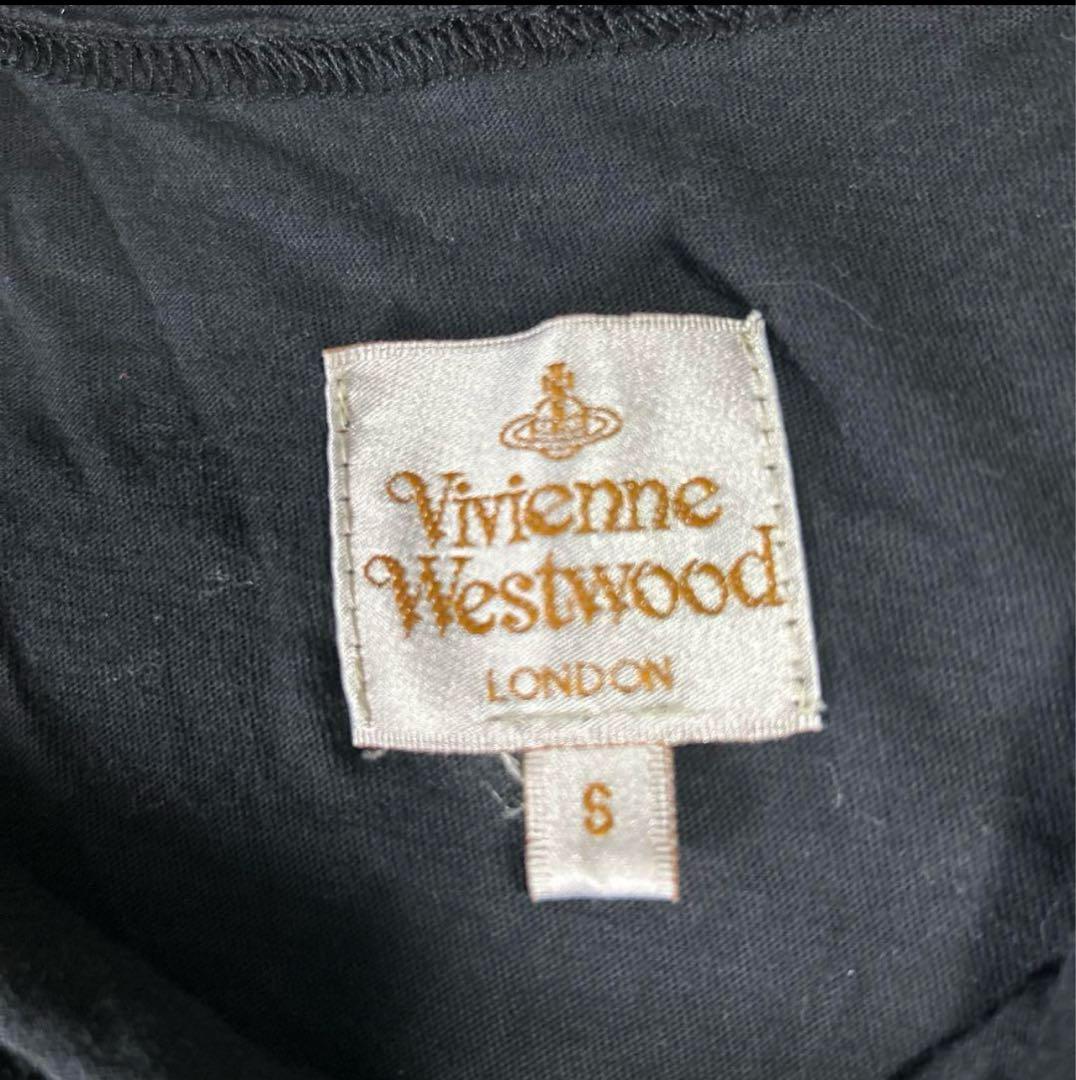 Vivienne Westwood ブラックノースリーブ S