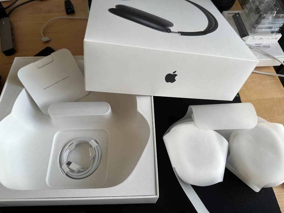 ヘッドホン Apple AirPods Max Midnight USB-C A3184