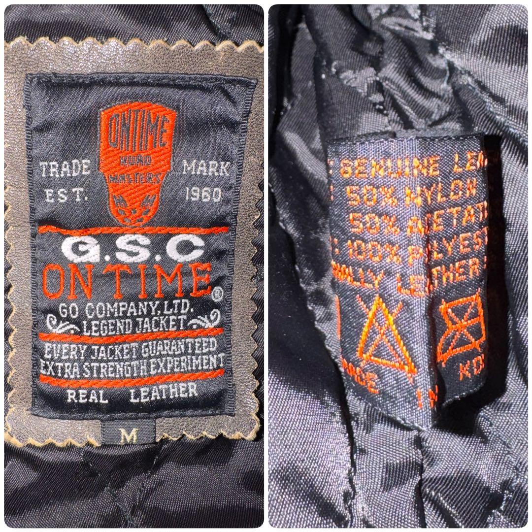 【肉厚×短丈】牛革 シングル レザー バイカージャケット 中綿 キルティング