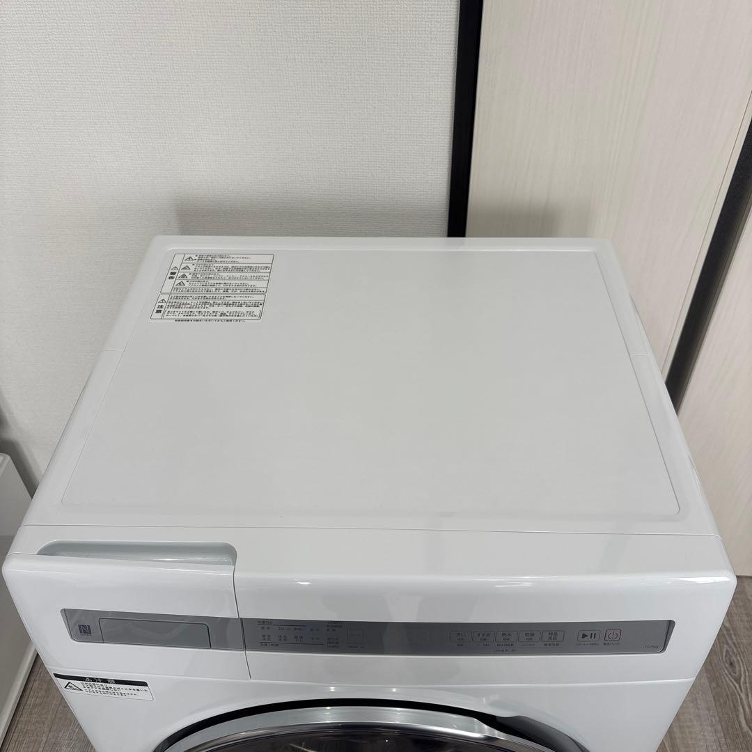 ニトリ10kgドラム式洗濯機 ND100KL1 ホワイト