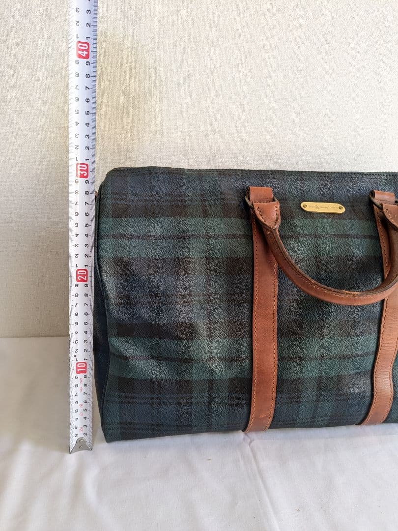 POLO RALPH LAUREN ラルフローレン ボストンバッグ チェック