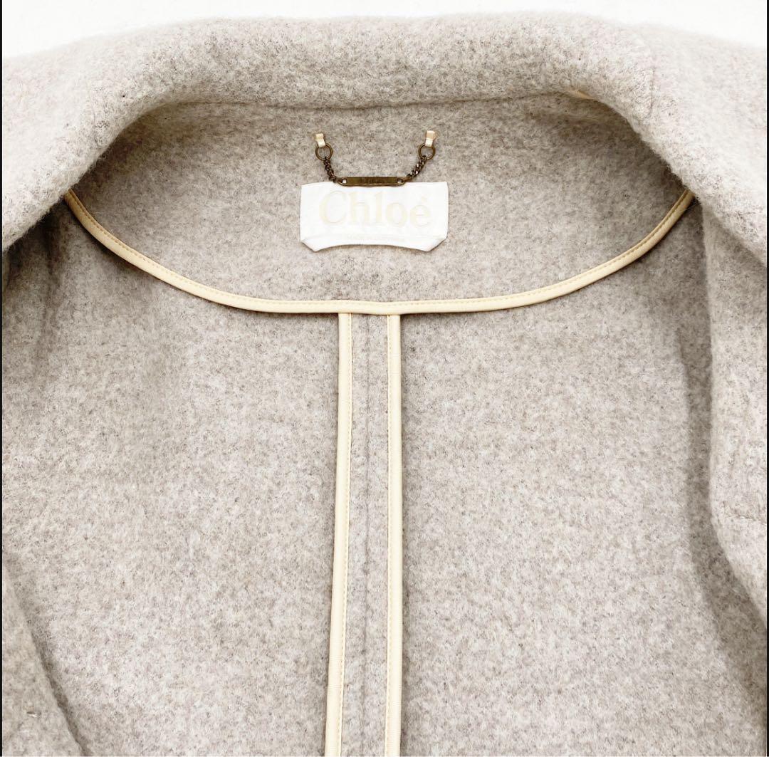 Chloé クロエ ウール ダッフルコート サイズ34