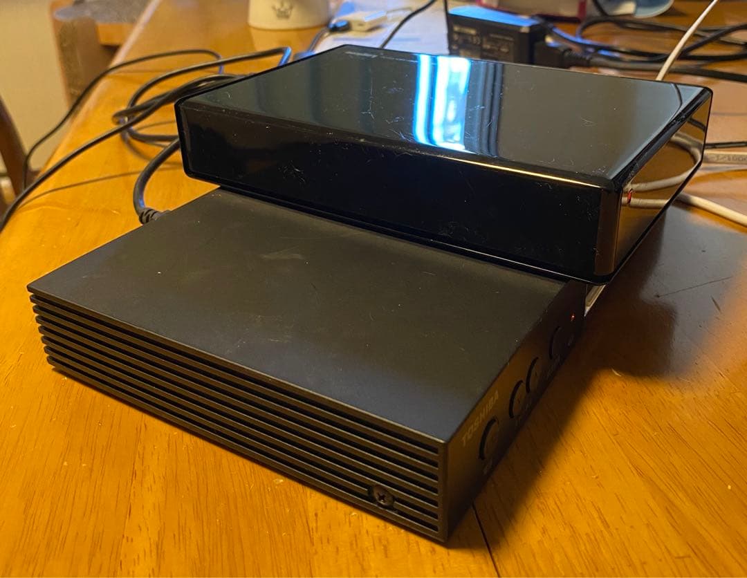 TOSHIBA REGZA D-TR1 デジタルチューナー　外付けHDD付き