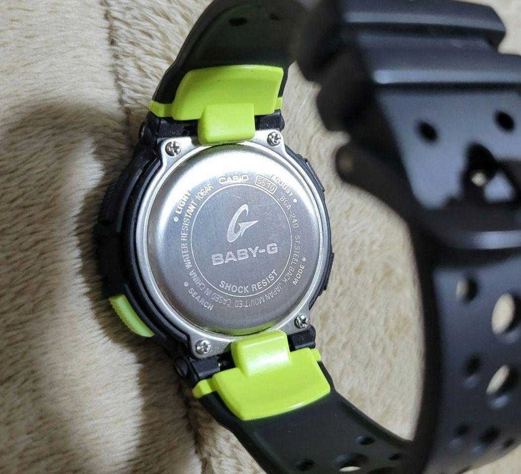 カシオ　BABYG　BGA-240　ブラック　稼働中