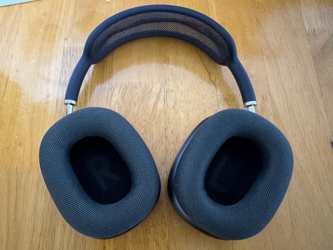 美品 Apple AirPods Max イヤーパッド新品 スペースグレイ