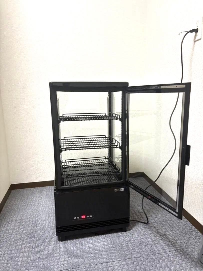 送料無料⭐︎レマコム 4面ガラス 冷蔵ショーケース 卓上型　店舗　冷蔵庫　店