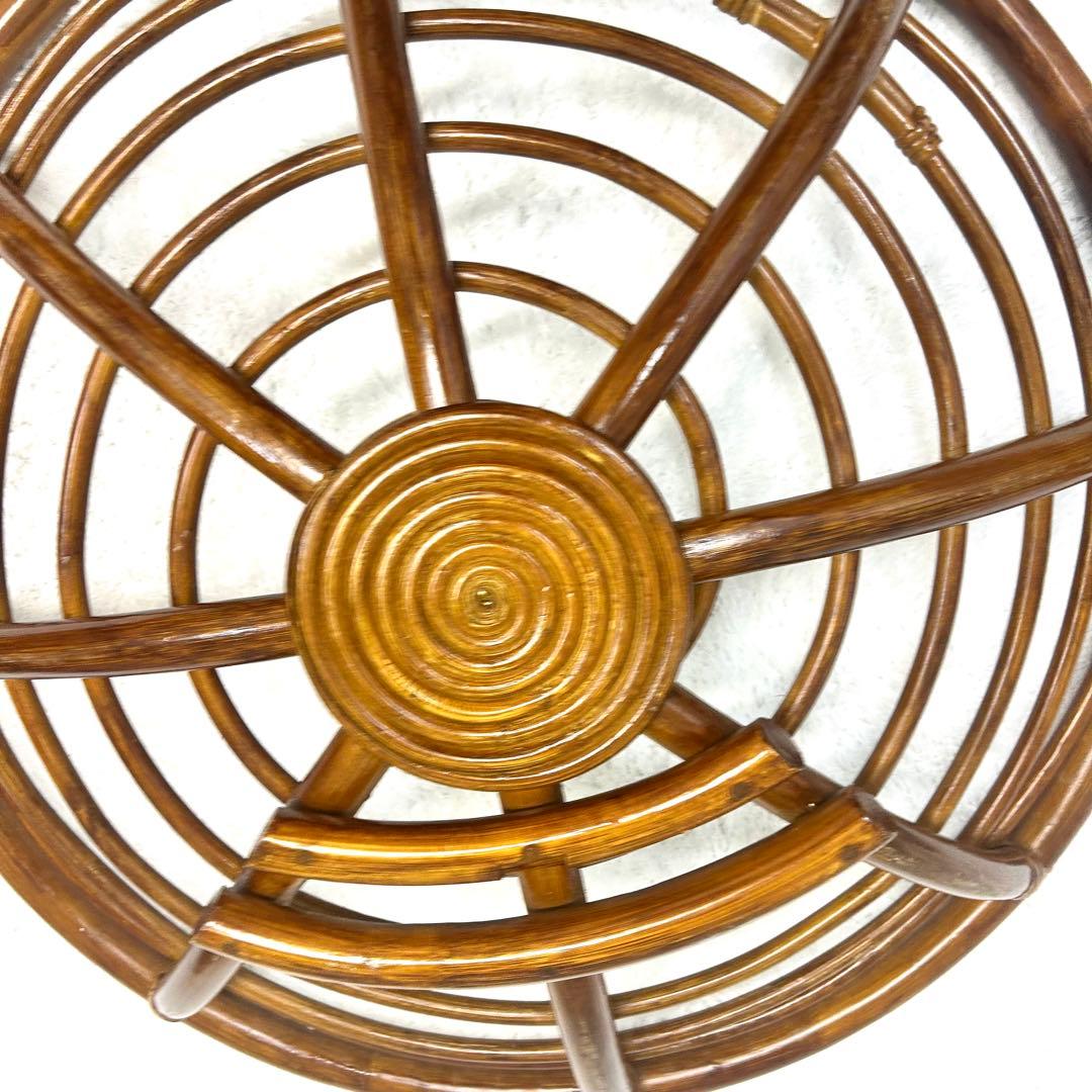 ラタンパパサンチェア フレーム 2脚セット（お引き取りもしくは配送します）