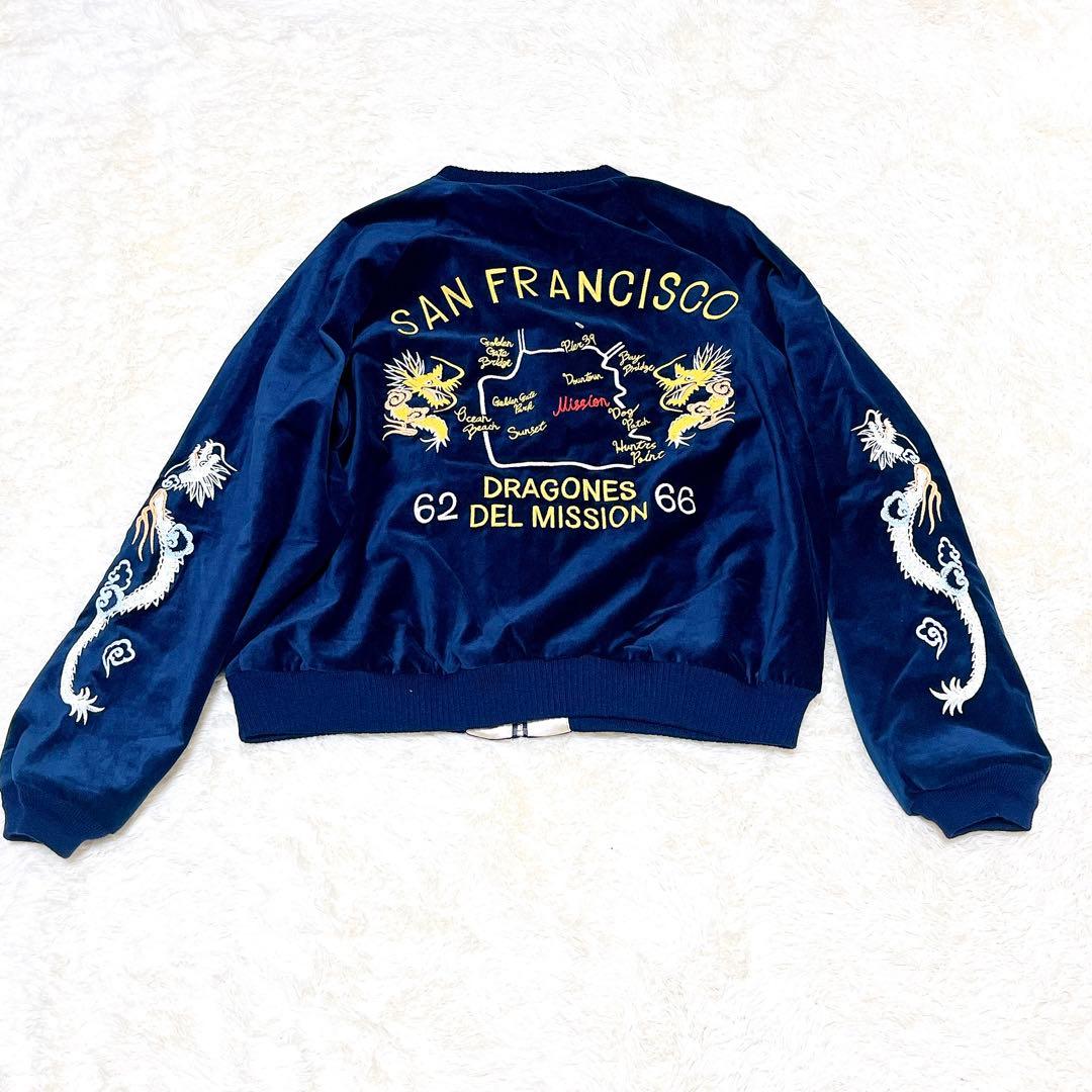 完売品✨別珍 ミッションディストリクト DRAGONES DEL Lサイズ