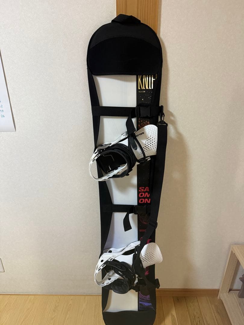 23-24サロモンハックナイフスノーボードSALOMON ホログラム 付き⠀