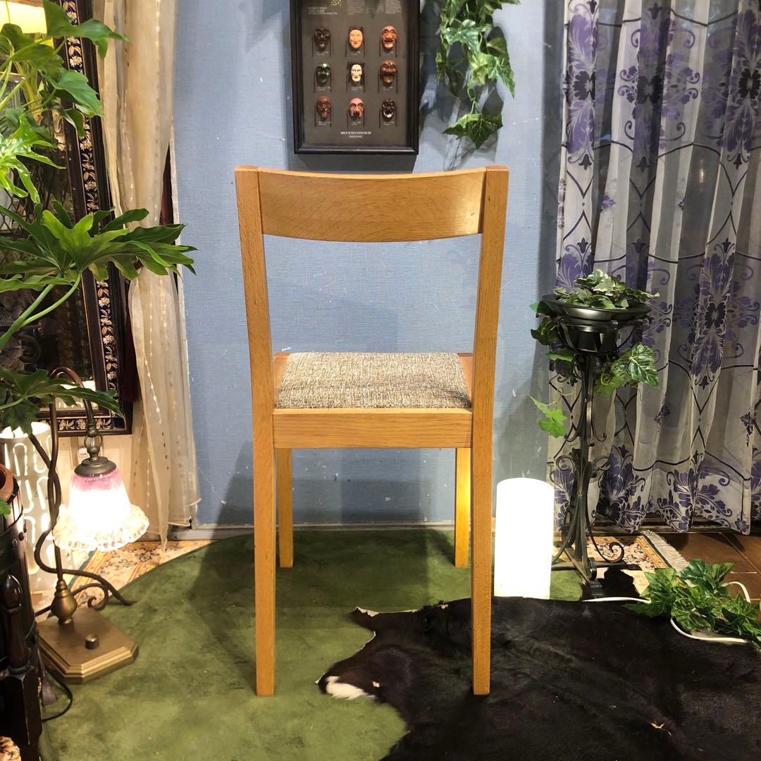 2脚セット　無印良品　オーク無垢材　カスタムチェア