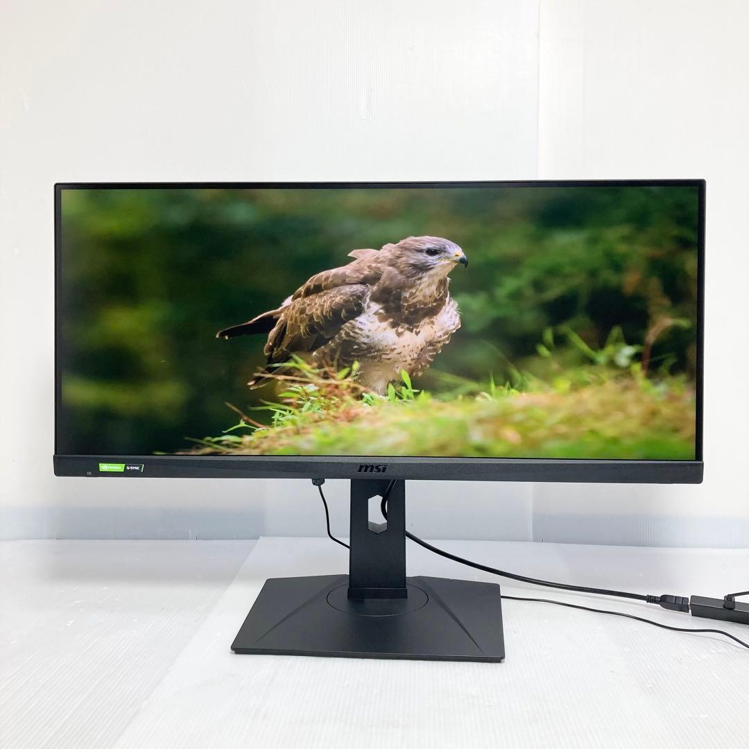 極美品 MSI 29.5型ゲーミングモニター MAG301RF 2023年製