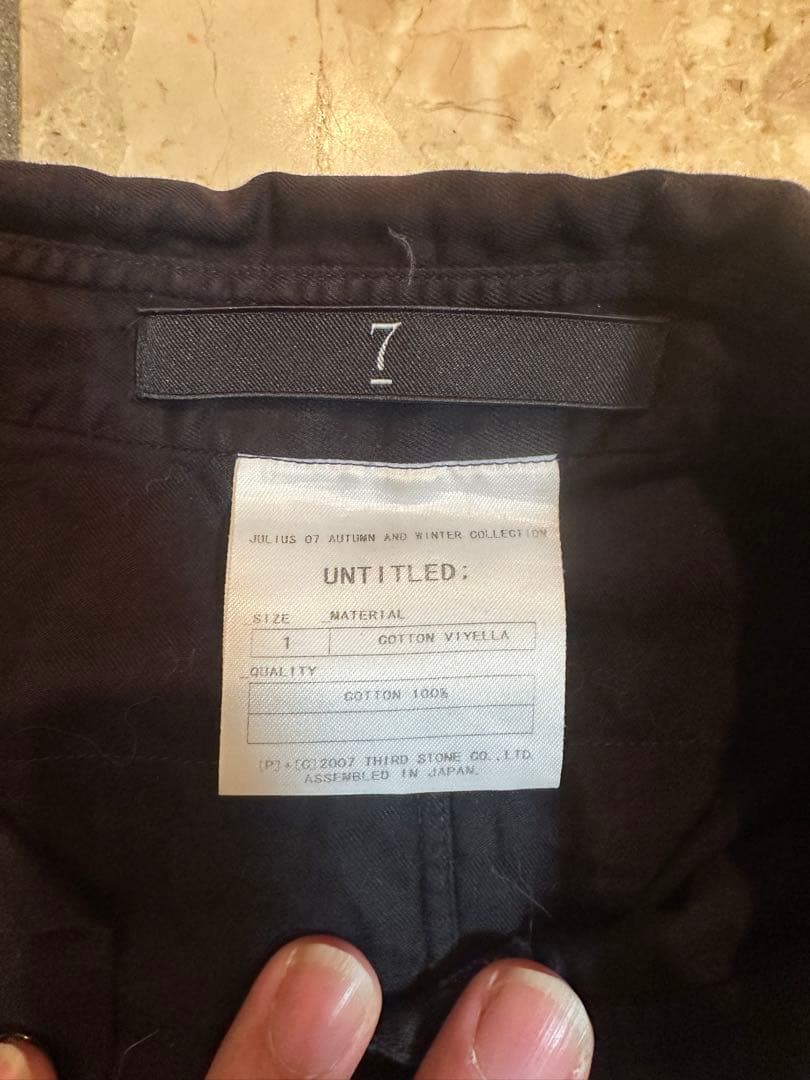 julius ユリウス　シャツ