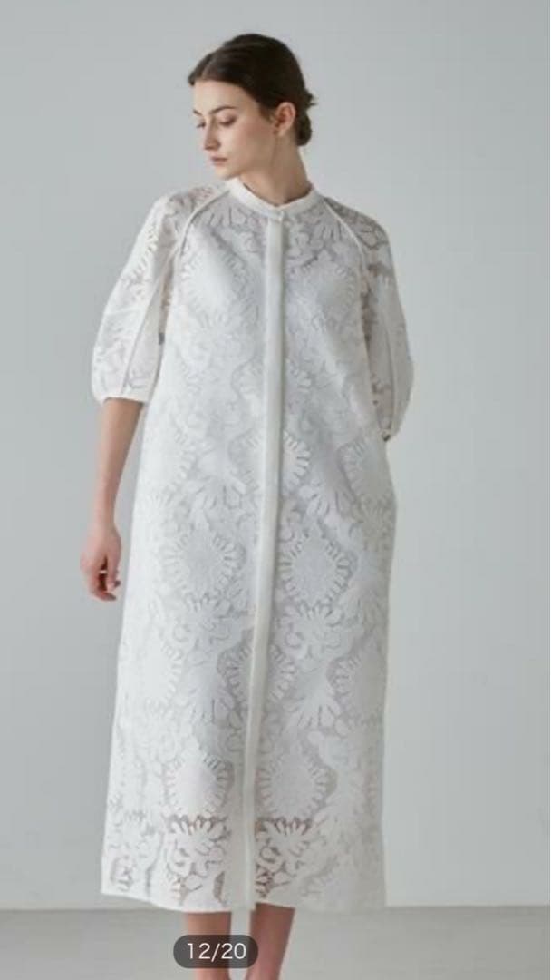 アドーア　リーフオーナメントレースワンピース