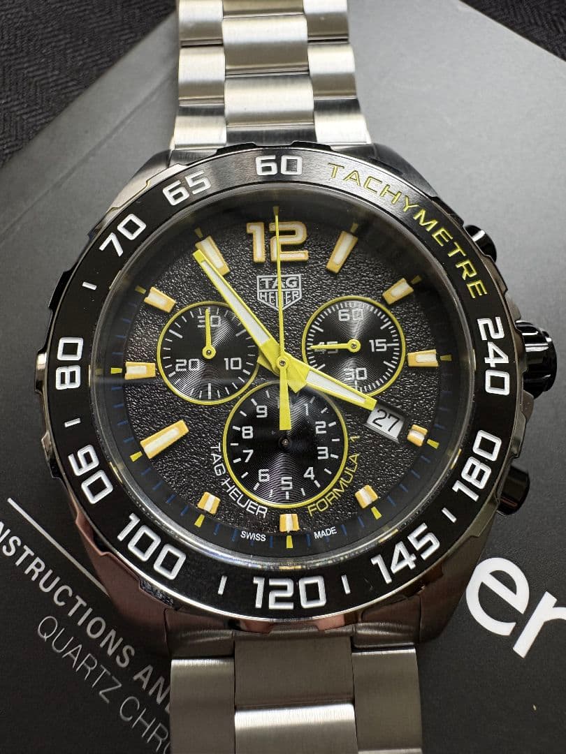 タグホイヤーTAGHeuerフォーミュラ1クロノグラフCAZ101AGFC830