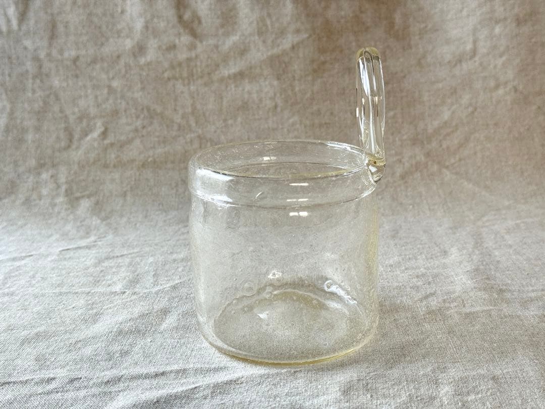 nuutajarvi ARABIA Sargasso(クリア)持ち手つきのベース