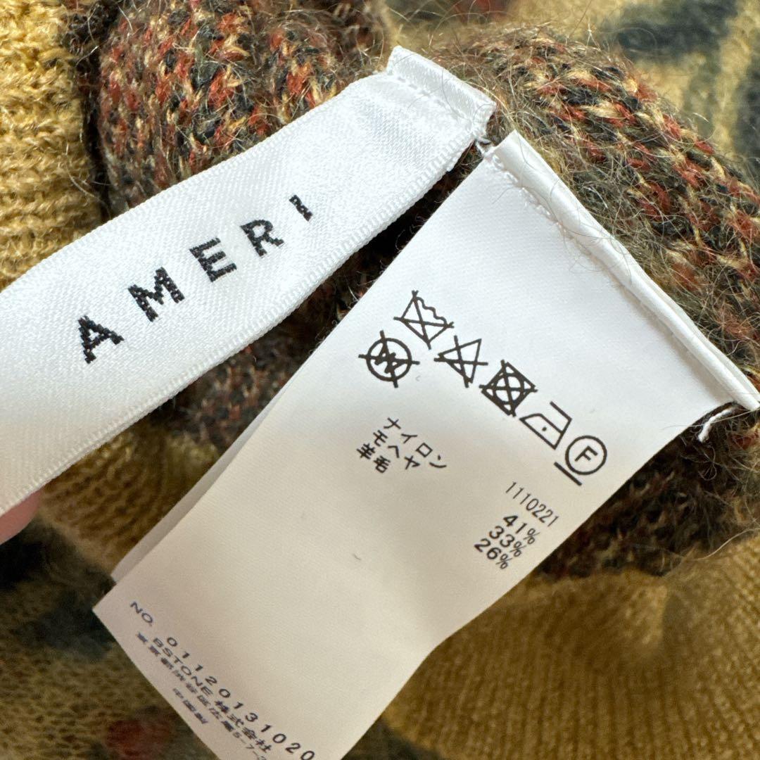 トップス Ameri 3WAY NOSTALGIC RUG KNIT