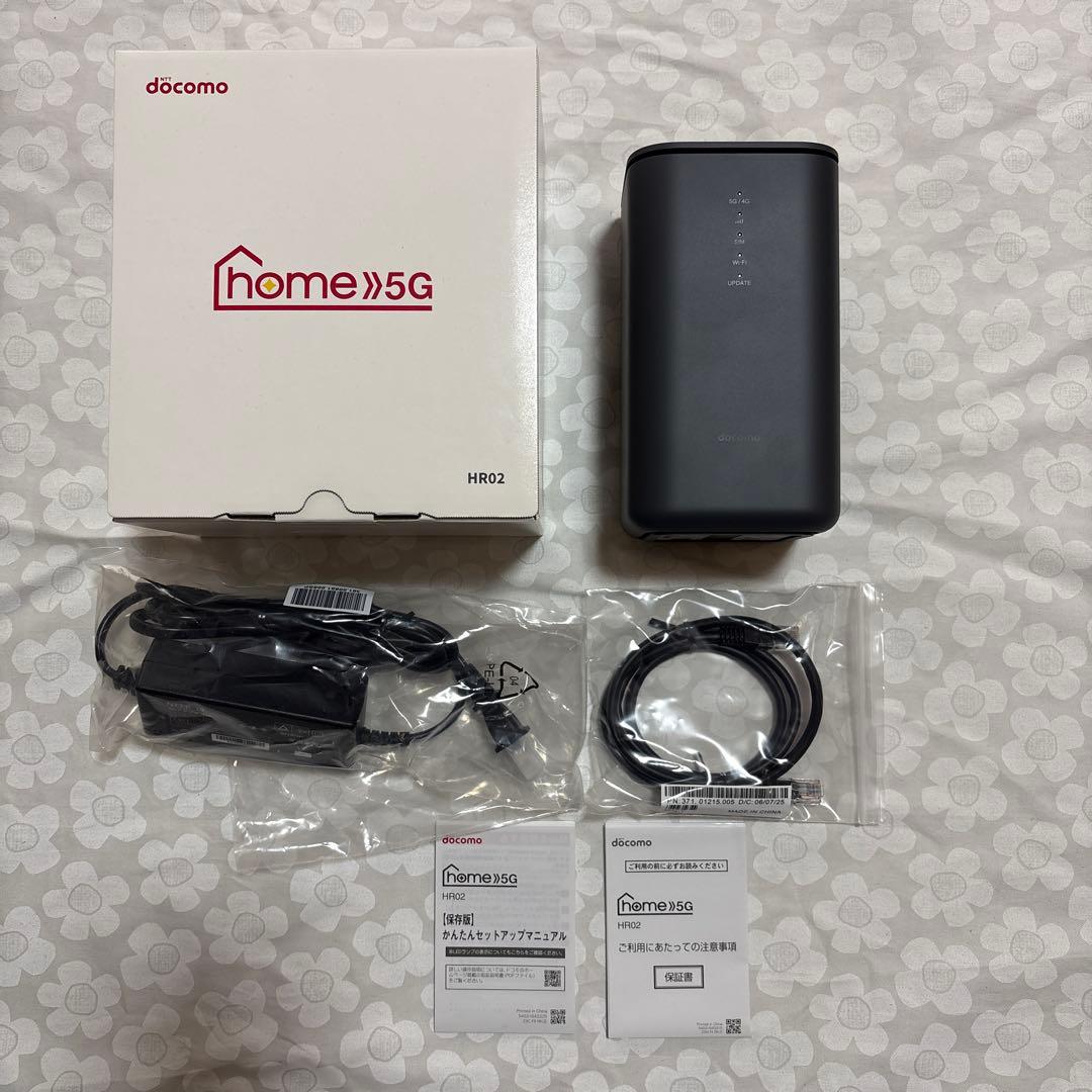 ルーター・ネットワーク機器 docomo  5G SHARP HR02