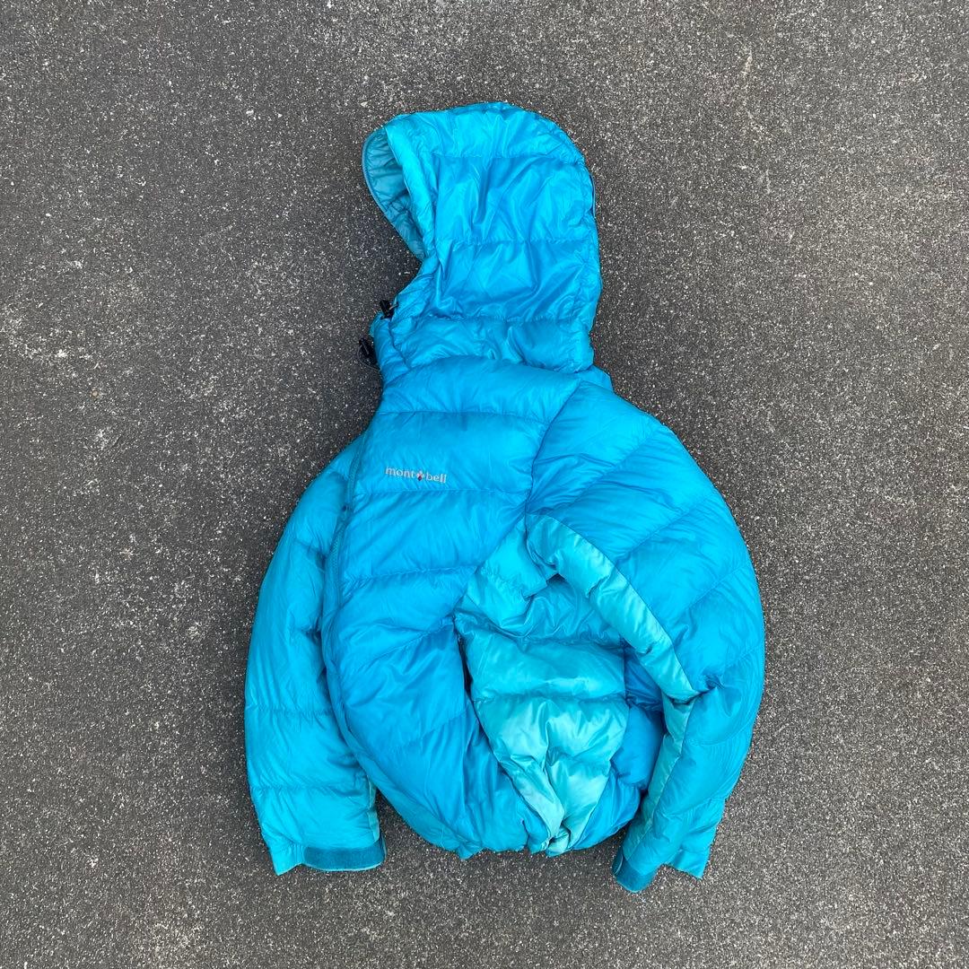 極美品 00s montbell 短丈 アルパインダウンパーカ テック系 人気色