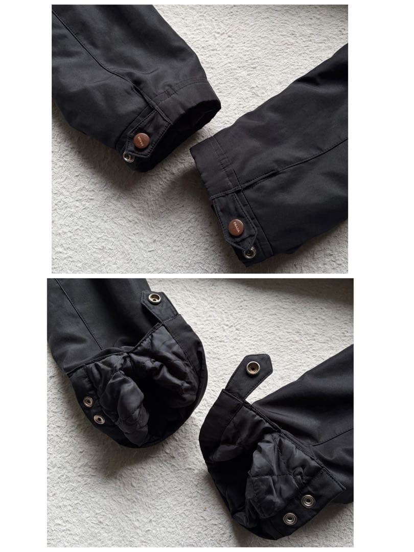 【美品】プラダスポーツ 中綿ジャケット トラッカー型 ロゴラバータグ 黒 XL