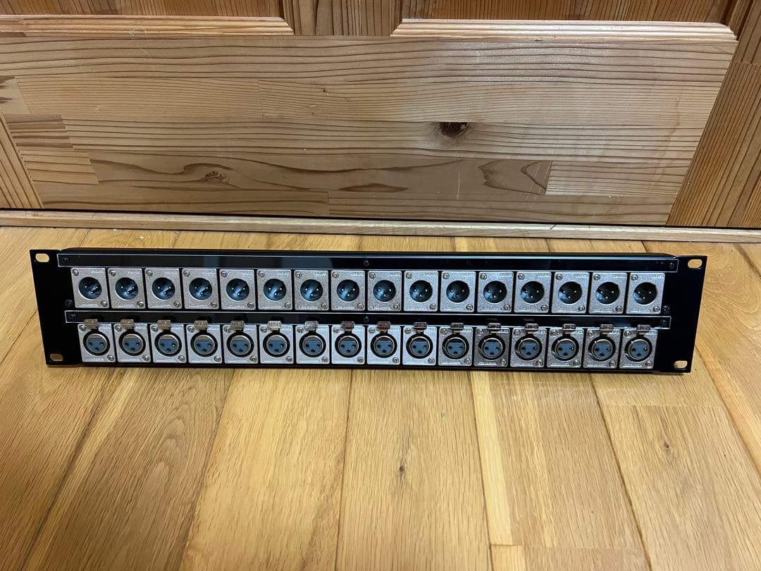 パッチパネル　XLR/ITTキャノン・パッチ盤/パッチベイ