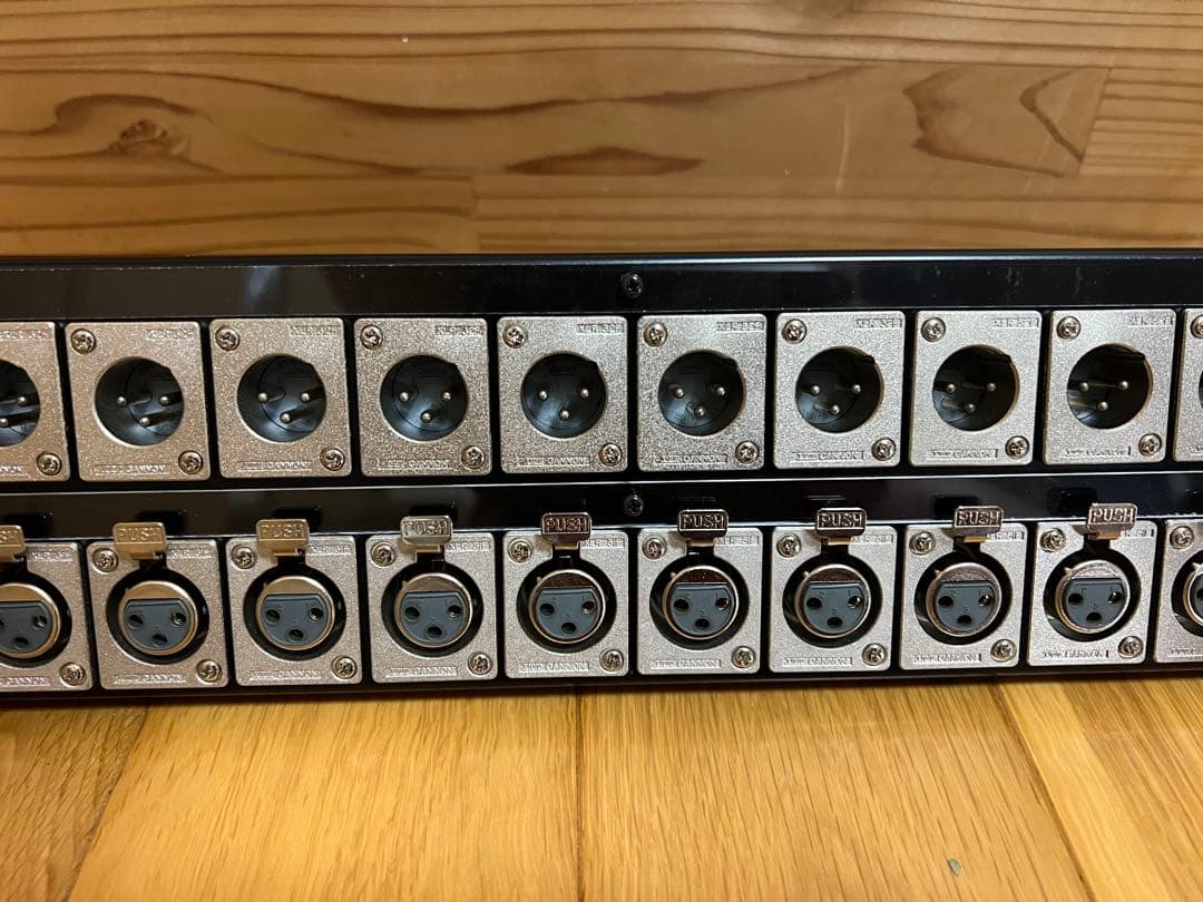 パッチパネル　XLR/ITTキャノン・パッチ盤/パッチベイ