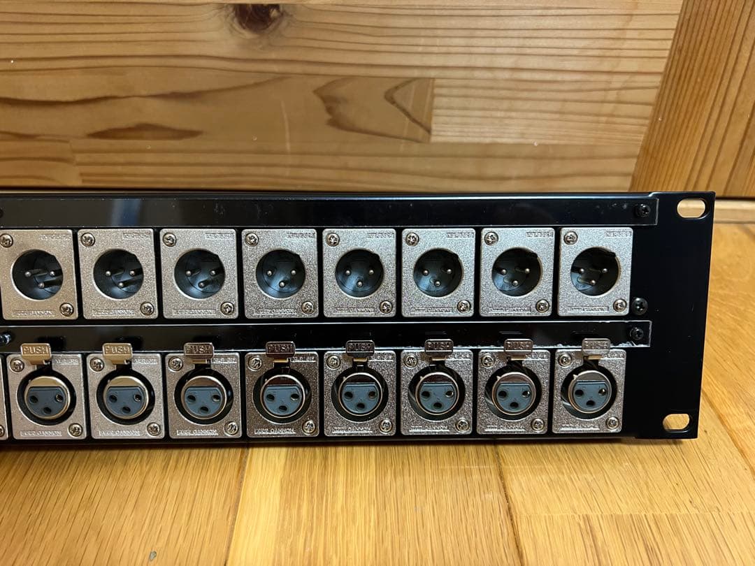 パッチパネル　XLR/ITTキャノン・パッチ盤/パッチベイ