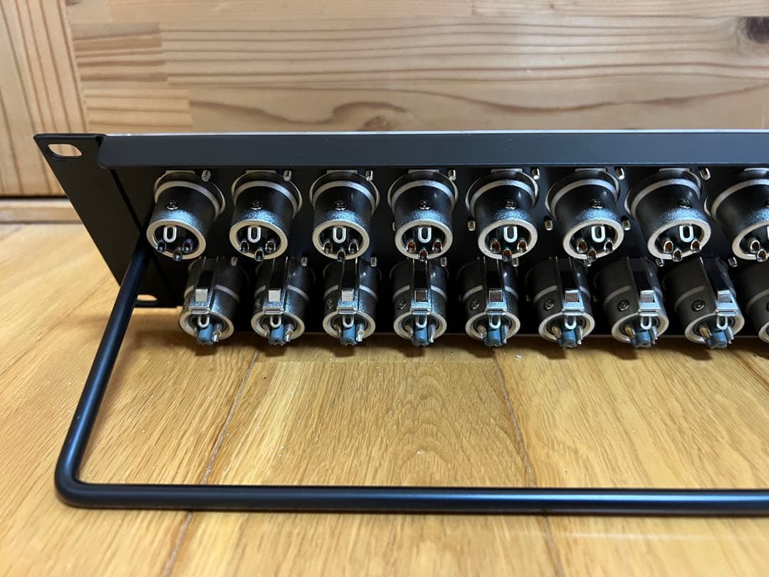 パッチパネル　XLR/ITTキャノン・パッチ盤/パッチベイ