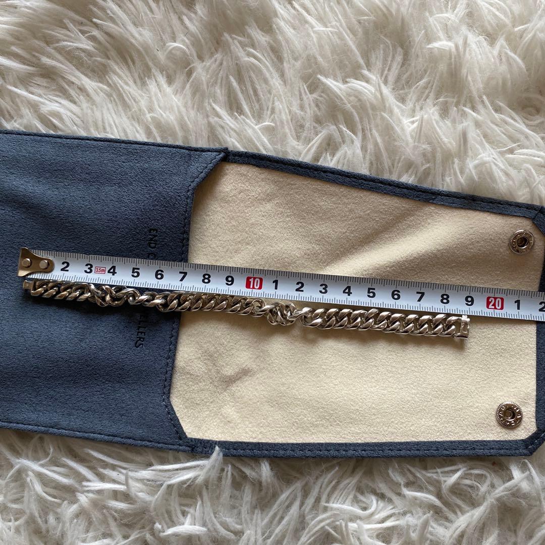 END CUSTOM JEWELLERS ブレスレット　シルバー