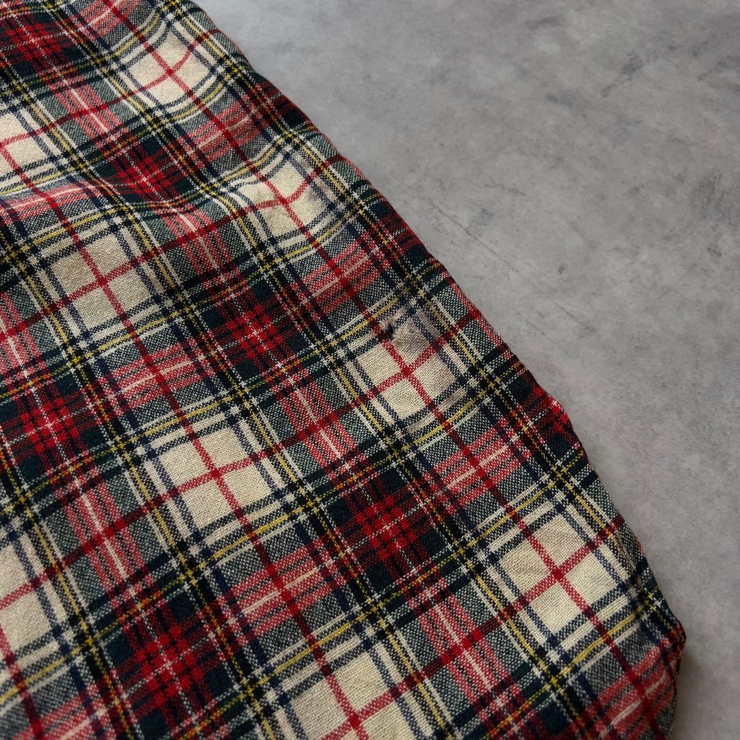40s PENDLETON チェック ウール シャツ ヴィンテージ ペンドルトン